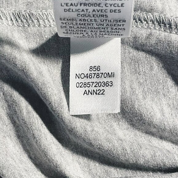 Nordstrom Moonlight Eco Knit Pajama Set — Heather Gray — NWT — Size L - Picture 12 of 13
